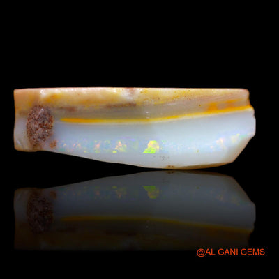 Natural Fire Opal Gemstone 10.20 Cts Loose Fancy Rough From Australia 18x13x6 mm RA-6