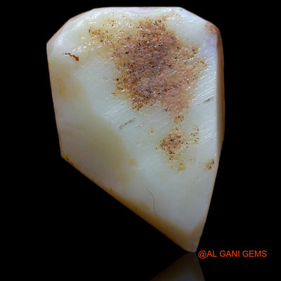 Natural Fire Opal Gemstone 10.20 Cts Loose Fancy Rough From Australia 18x13x6 mm RA-6