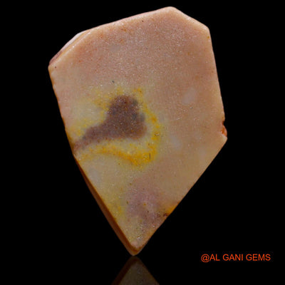 Natural Fire Opal Gemstone 10.20 Cts Loose Fancy Rough From Australia 18x13x6 mm RA-6