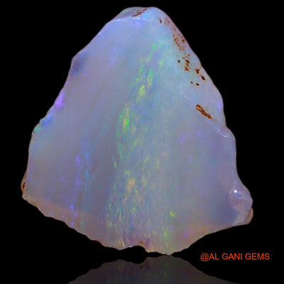 Natural Untreated Fire Opal Loose Gemstone Fancy Rough From Australia 2.25 Cts 11x10x3 mm RA-701