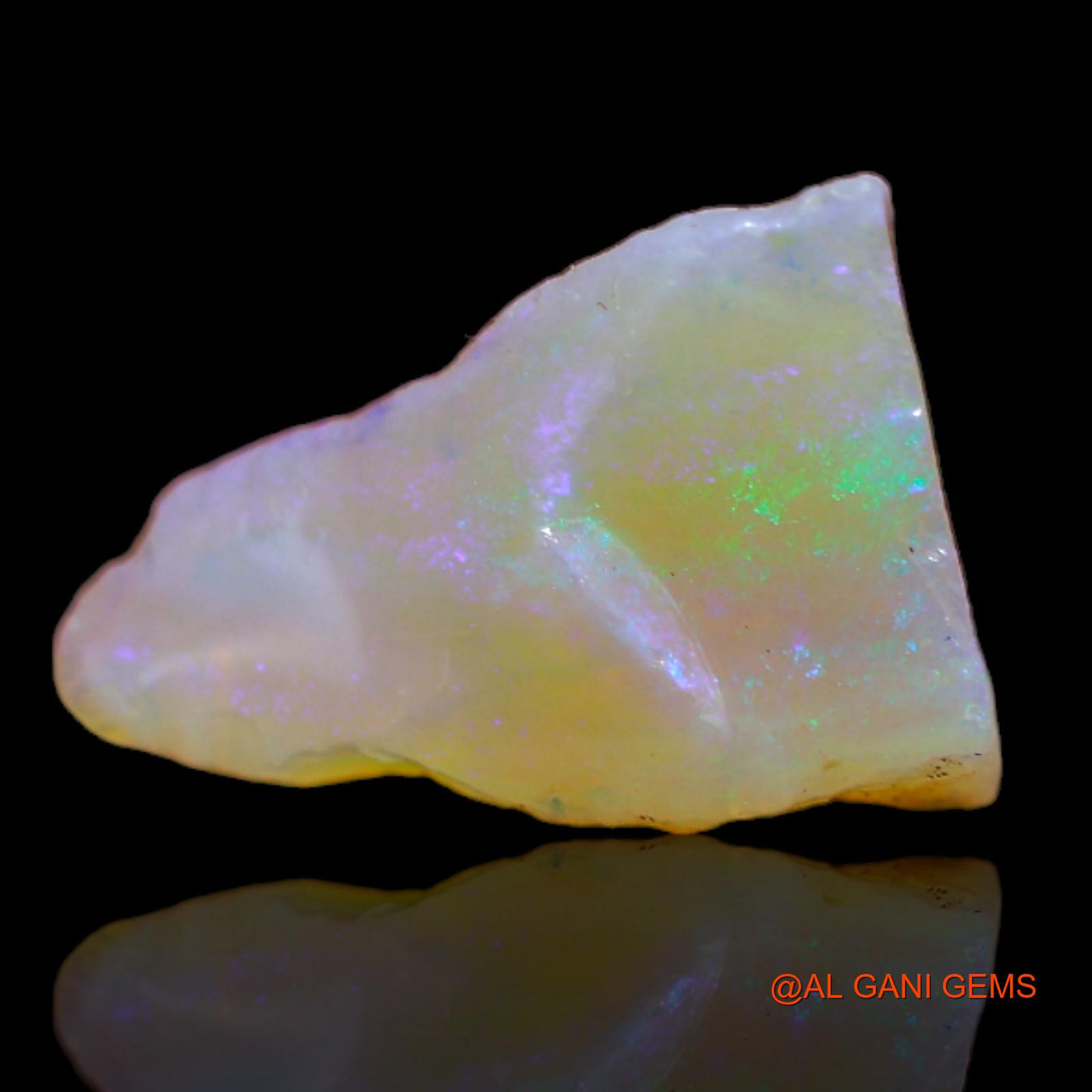 4.60 Cts Unheated Australian Fire Opal Loose Gemstone Fancy Rough Natural 12x10x7 mm RA-702