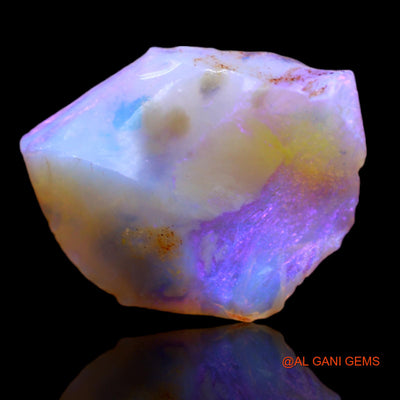 Natural Untreated Fire Opal Loose Gemstone Fancy Rough From Australia 4.40 Cts 16x12x4 mm RA-703