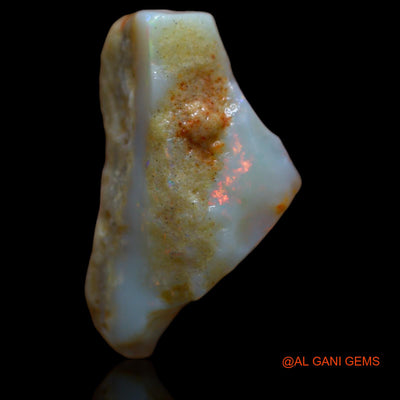11.45 Cts Natural Australian Fire Opal Loose Gemstone Fancy Rough 24x14x7 mm RA-709