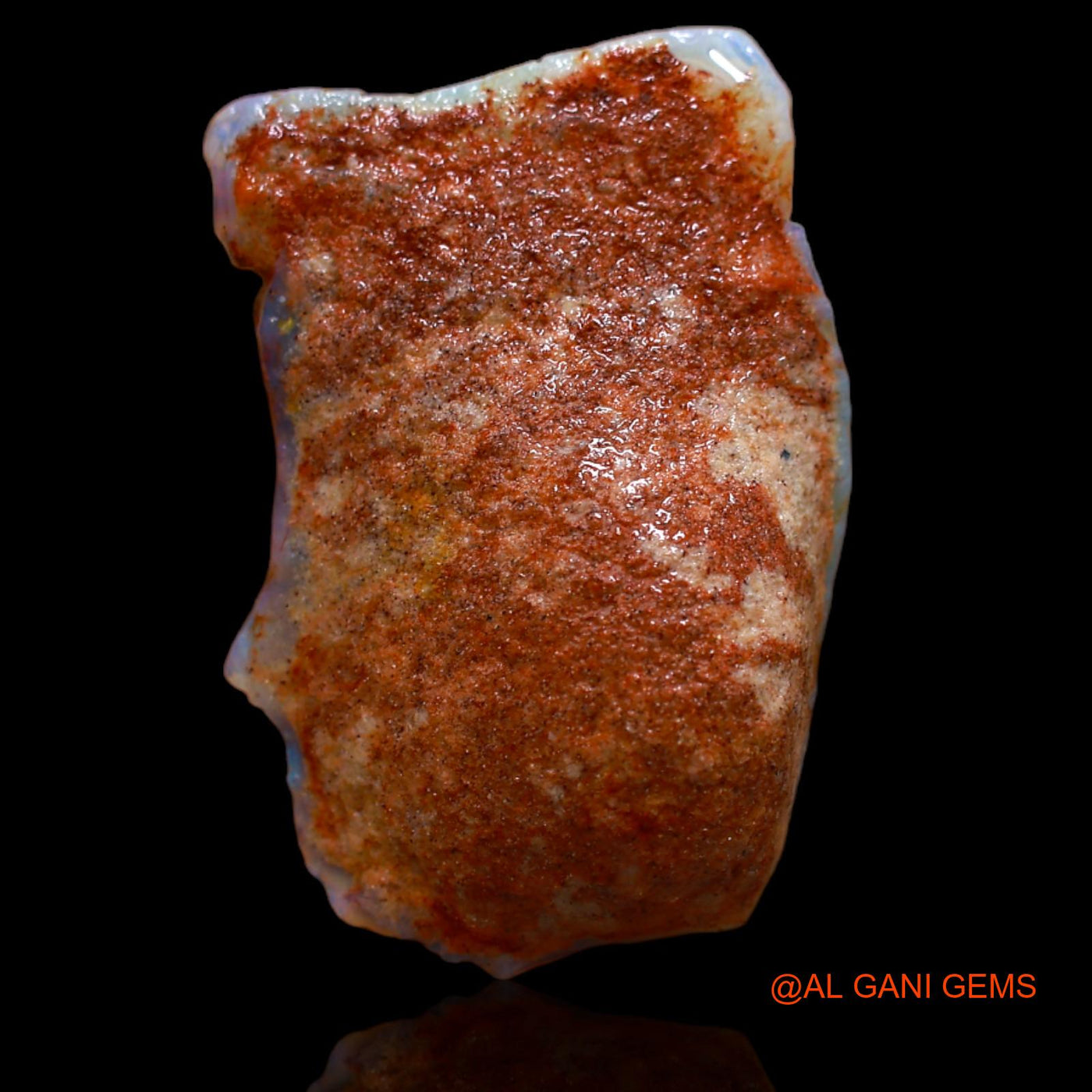 15.60 Cts Unheated Australian Fire Opal Loose Gemstone Fancy Rough Natural 25x17x8 mm RA-710