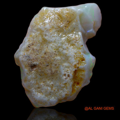 4.90 Cts Natural Australian Fire Opal Loose Gemstone Fancy Rough 22x14x3 mm RA-717