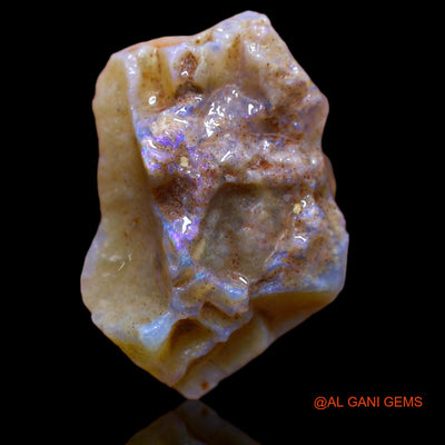 13.50 Cts Natural Australian Fire Opal Fancy Rough Loose Gemstone For Jewelry 22x16x7 mm RA-718