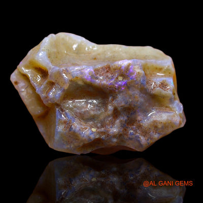 13.50 Cts Natural Australian Fire Opal Fancy Rough Loose Gemstone For Jewelry 22x16x7 mm RA-718