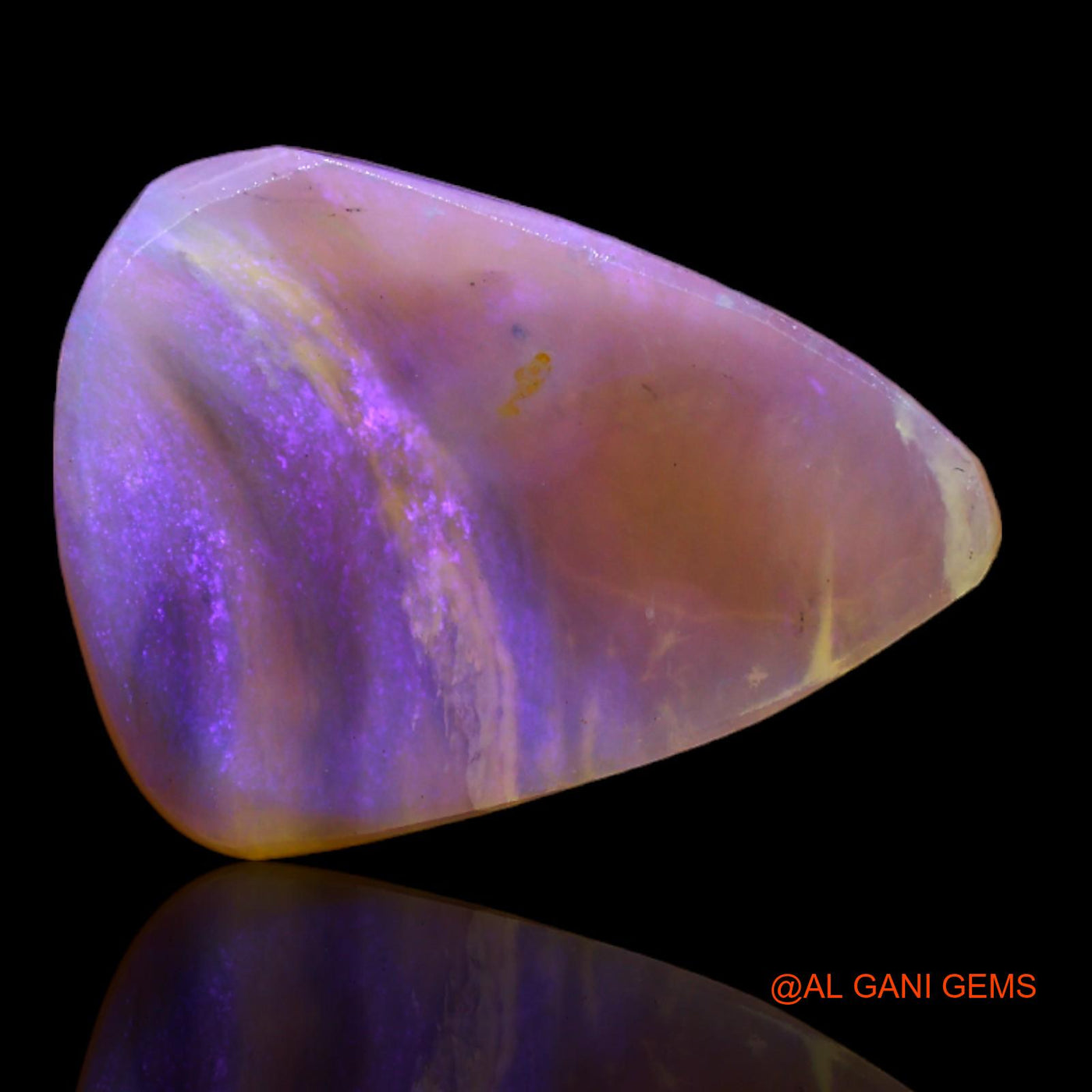 5.70 Cts Natural Australian Fire Opal Loose Gemstone Fancy Rough 18x14x3 mm RA-719
