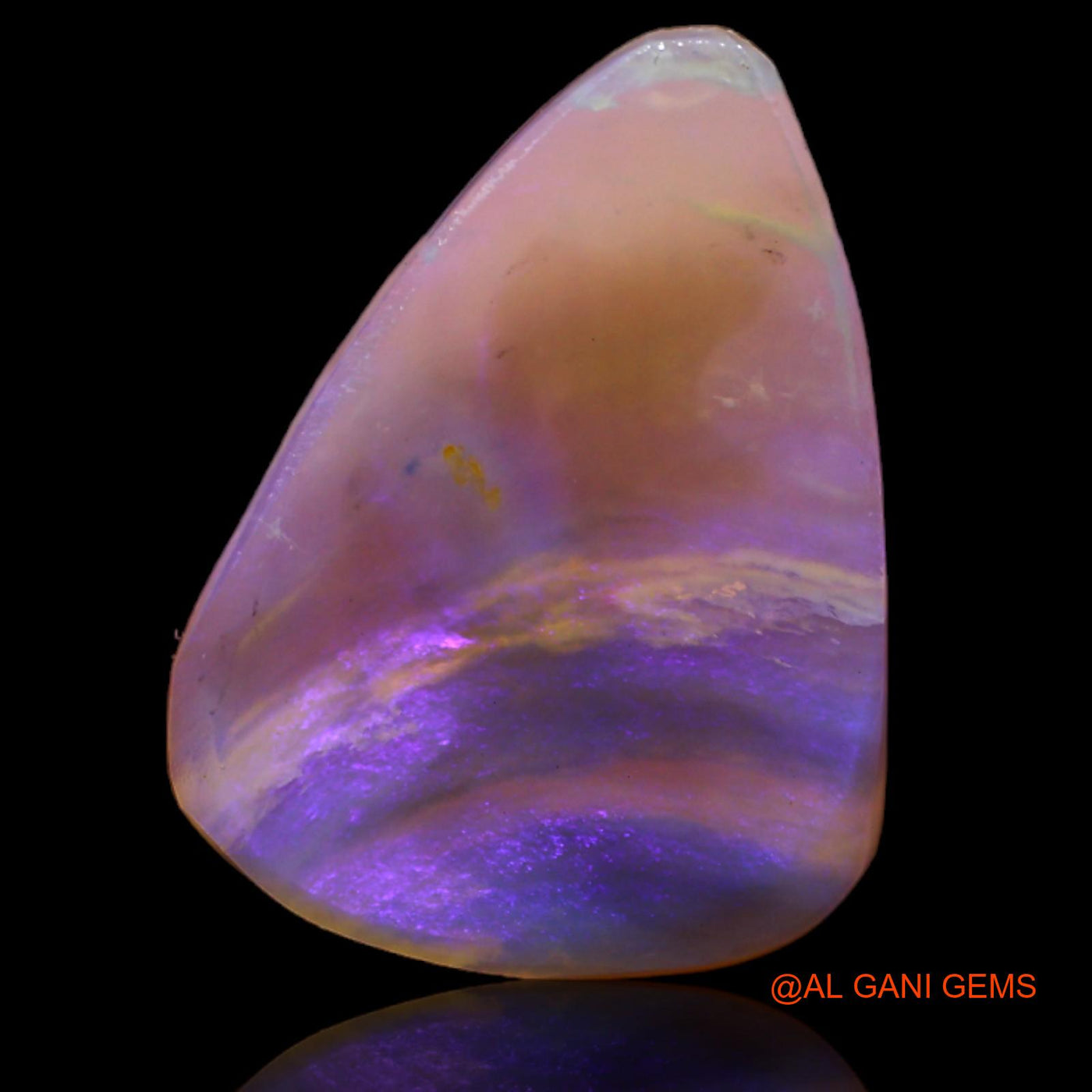 5.70 Cts Natural Australian Fire Opal Loose Gemstone Fancy Rough 18x14x3 mm RA-719