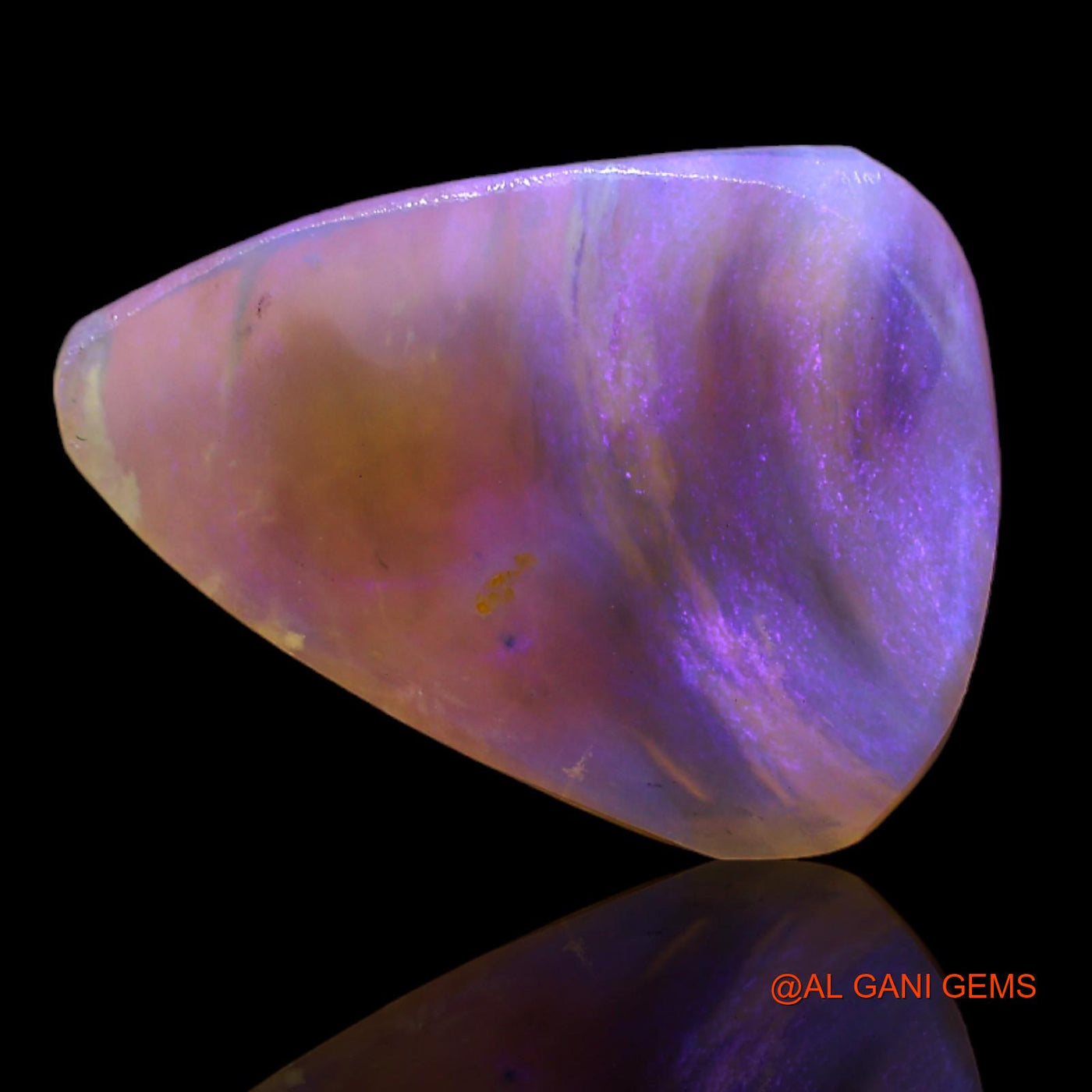 5.70 Cts Natural Australian Fire Opal Loose Gemstone Fancy Rough 18x14x3 mm RA-719
