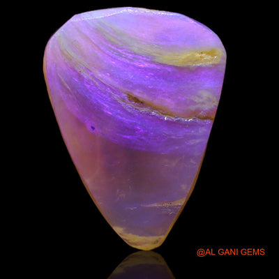 5.70 Cts Natural Australian Fire Opal Loose Gemstone Fancy Rough 18x14x3 mm RA-719
