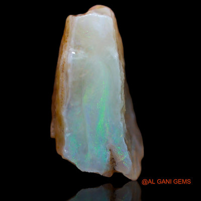 7.75 Cts Natural Australian Fire Opal Loose Gemstone Fancy Rough 15x11x6 mm RA-721