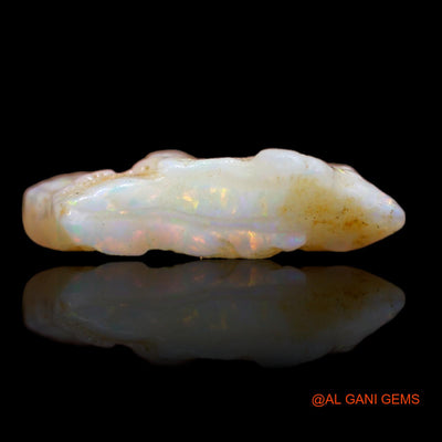 Natural Fire Opal Gemstone 4.80 Cts Loose Fancy Rough From Australia 16x10x5 mm RA-722
