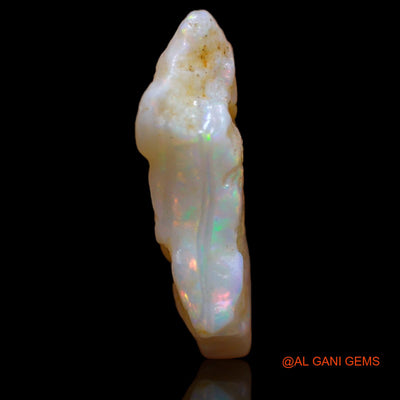 Natural Fire Opal Gemstone 4.80 Cts Loose Fancy Rough From Australia 16x10x5 mm RA-722