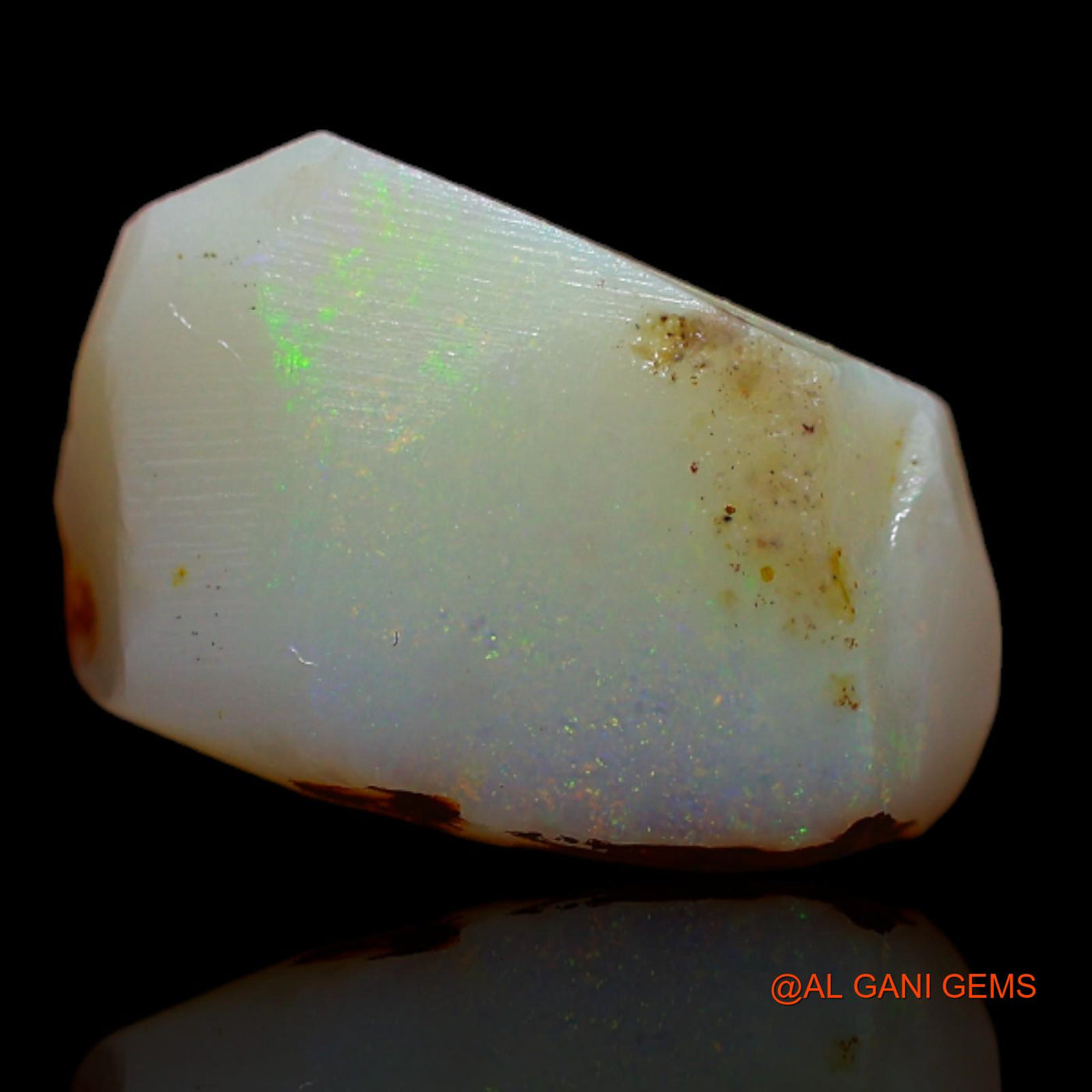 4.45 Cts Unheated Australian Fire Opal Loose Gemstone Fancy Rough Natural 14x8x5 mm RA-725