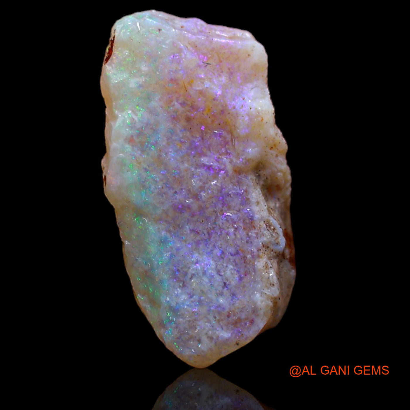 4.45 Cts Natural Australian Fire Opal Fancy Rough Loose Gemstone For Jewelry 18x9x5 mm RA-726