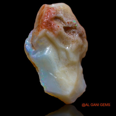 6.75 Cts Natural Australian Fire Opal Loose Gemstone Fancy Rough 18x12x6 mm RA-729