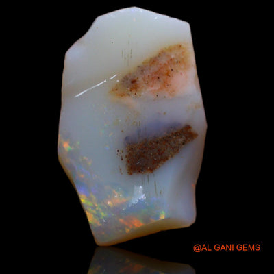 4.25 Cts Natural Australian Fire Opal Loose Gemstone Fancy Rough 15x10x3 mm RA-731