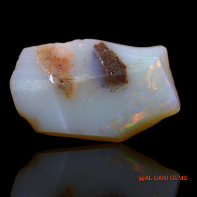 4.25 Cts Natural Australian Fire Opal Loose Gemstone Fancy Rough 15x10x3 mm RA-731
