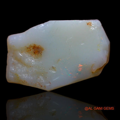 4.25 Cts Natural Australian Fire Opal Loose Gemstone Fancy Rough 15x10x3 mm RA-731
