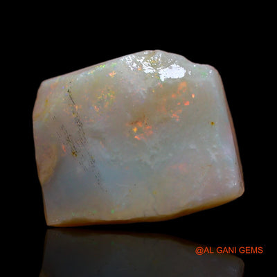 Natural Untreated Fire Opal Loose Gemstone Fancy Rough From Australia 3.90 Cts 12x10x4 mm RA-733