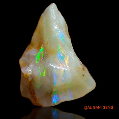 Natural Fire Opal Gemstone 7.30 Cts Loose Fancy Rough From Australia 16x13x8 mm RA-735