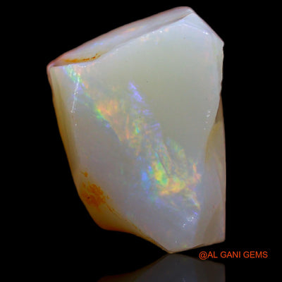 Natural Fire Opal Gemstone 6.50 Cts Loose Fancy Rough From Australia 13x9x7 mm RA-736