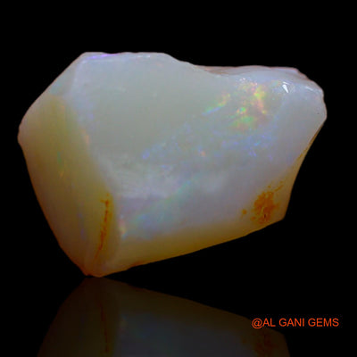 Natural Fire Opal Gemstone 6.50 Cts Loose Fancy Rough From Australia 13x9x7 mm RA-736