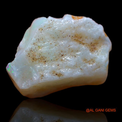 5.35 Cts Natural Australian Fire Opal Loose Gemstone Fancy Rough 15x11x6 mm RA-737