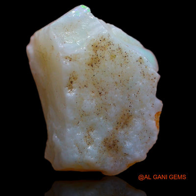 5.35 Cts Natural Australian Fire Opal Loose Gemstone Fancy Rough 15x11x6 mm RA-737