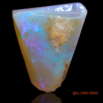 4.35 Cts Natural Australian Fire Opal Loose Gemstone Fancy Rough 13x11x5 mm RA-758