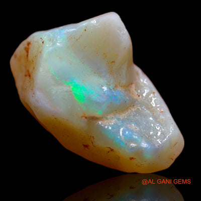 Natural Fire Opal Gemstone 5.95 Cts Loose Fancy Rough From Australia 15x9x7 mm RA-759