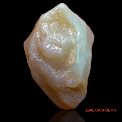 Natural Fire Opal Gemstone 5.95 Cts Loose Fancy Rough From Australia 15x9x7 mm RA-759