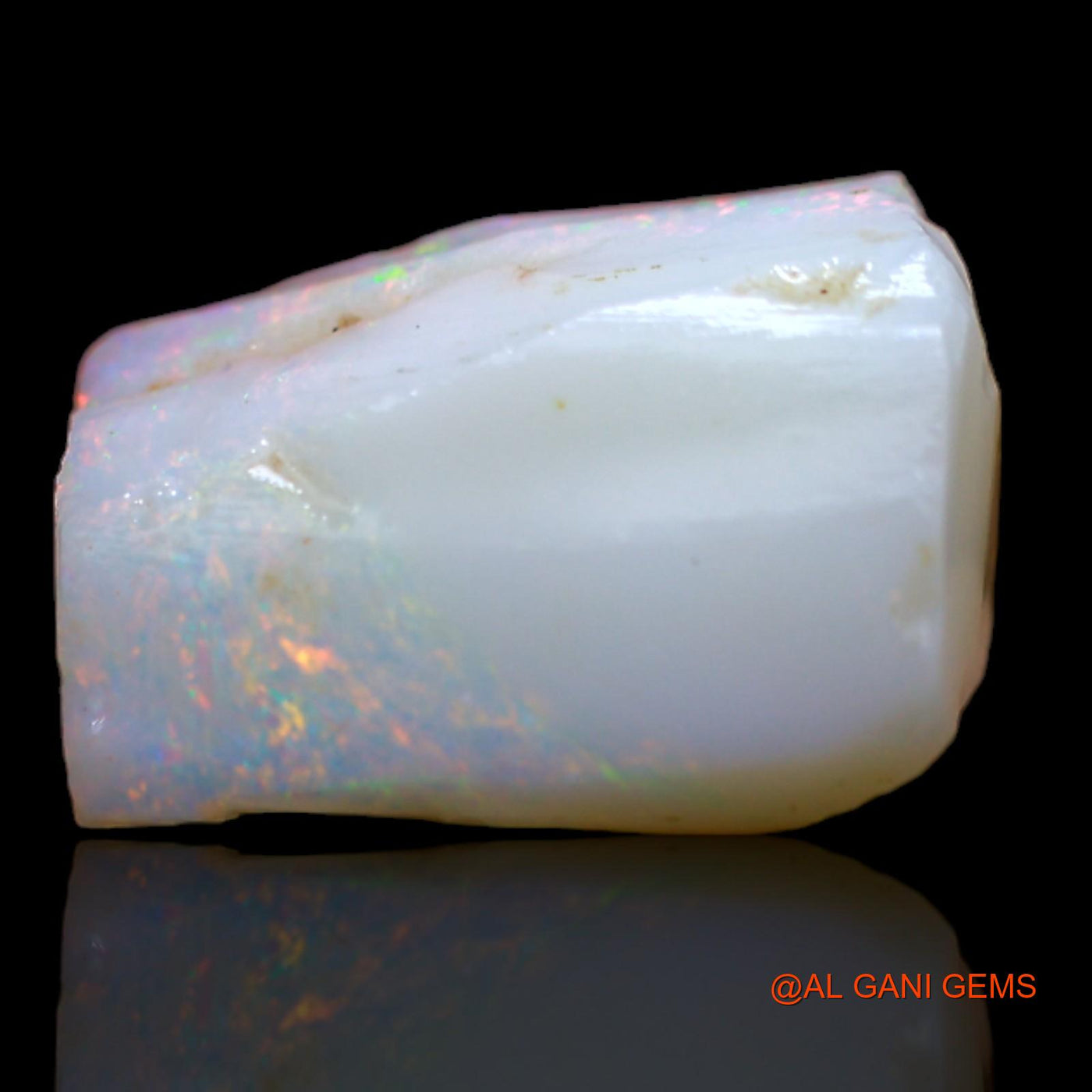 Natural Fire Opal Gemstone 4.90 Cts Loose Fancy Rough From Australia 13x10x5 mm RA-761