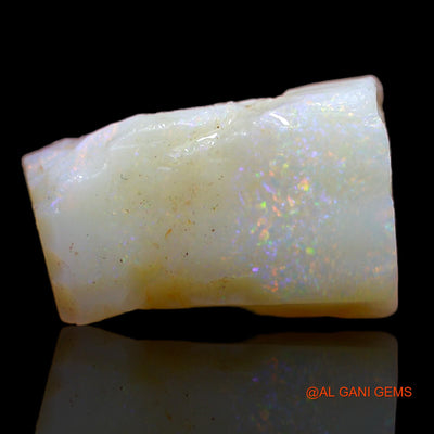Natural Fire Opal Gemstone 5.15 Cts Loose Fancy Rough From Australia 14x9x5 mm RA-762