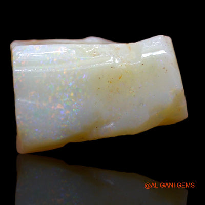 Natural Fire Opal Gemstone 5.15 Cts Loose Fancy Rough From Australia 14x9x5 mm RA-762