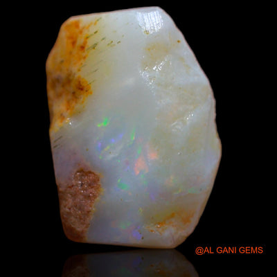 Natural Fire Opal Gemstone 4.15 Cts Loose Fancy Rough From Australia 13x9x5 mm RA-764