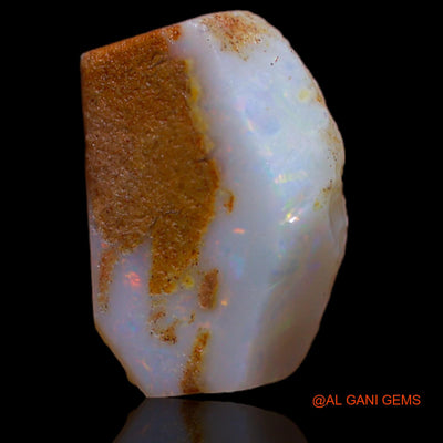 Natural Fire Opal Gemstone 4.15 Cts Loose Fancy Rough From Australia 13x9x5 mm RA-764