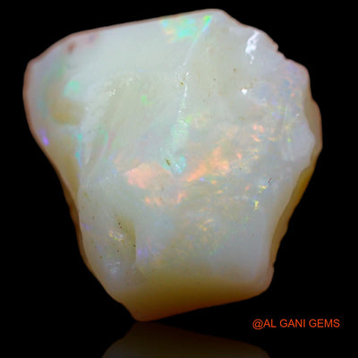 Natural Fire Opal Gemstone 5.70 Cts Loose Fancy Rough From Australia 15x12x6 mm RA-765