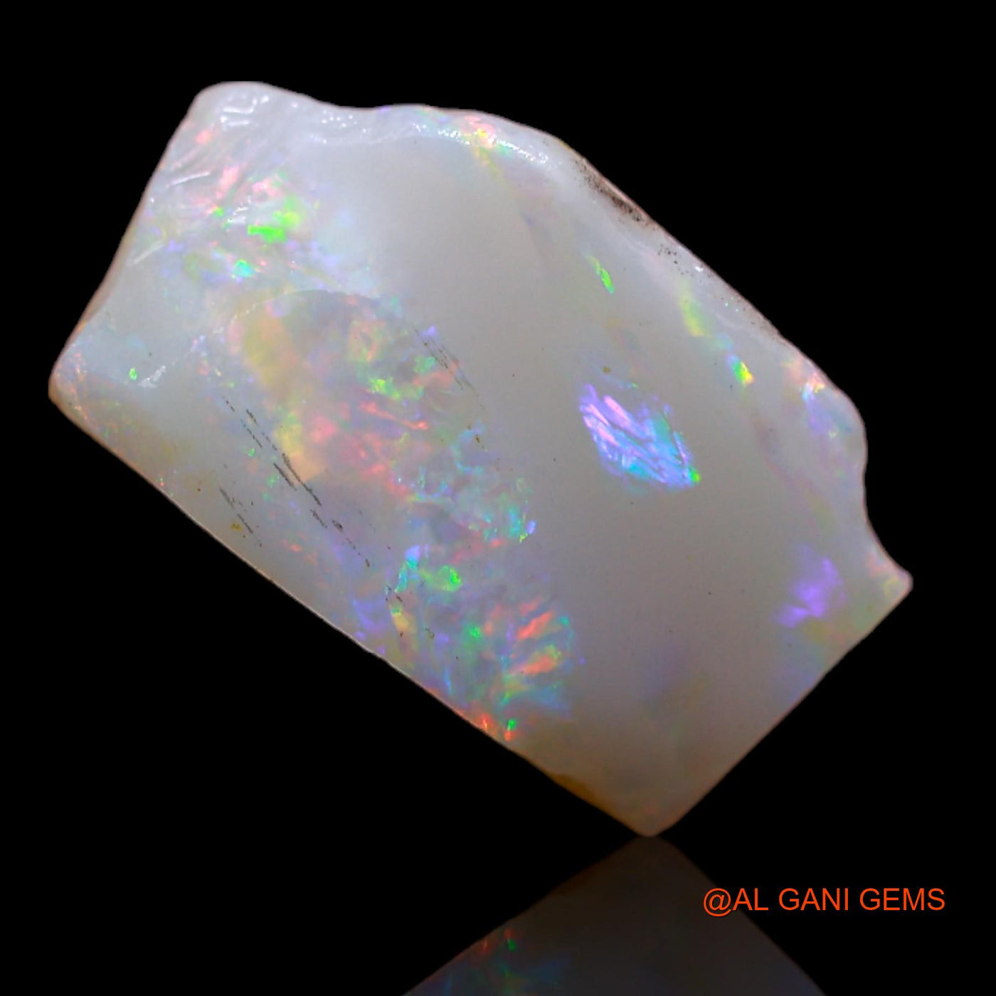 4.90 Cts Unheated Australian Fire Opal Loose Gemstone Fancy Rough Natural 15x9x5 mm RA-767