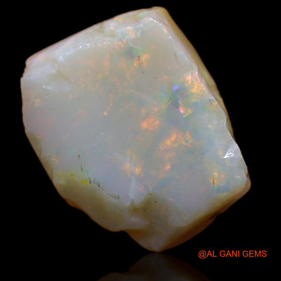 Natural Untreated Fire Opal Loose Gemstone Fancy Rough From Australia 6.25 Cts 14x11x4 mm RA-770