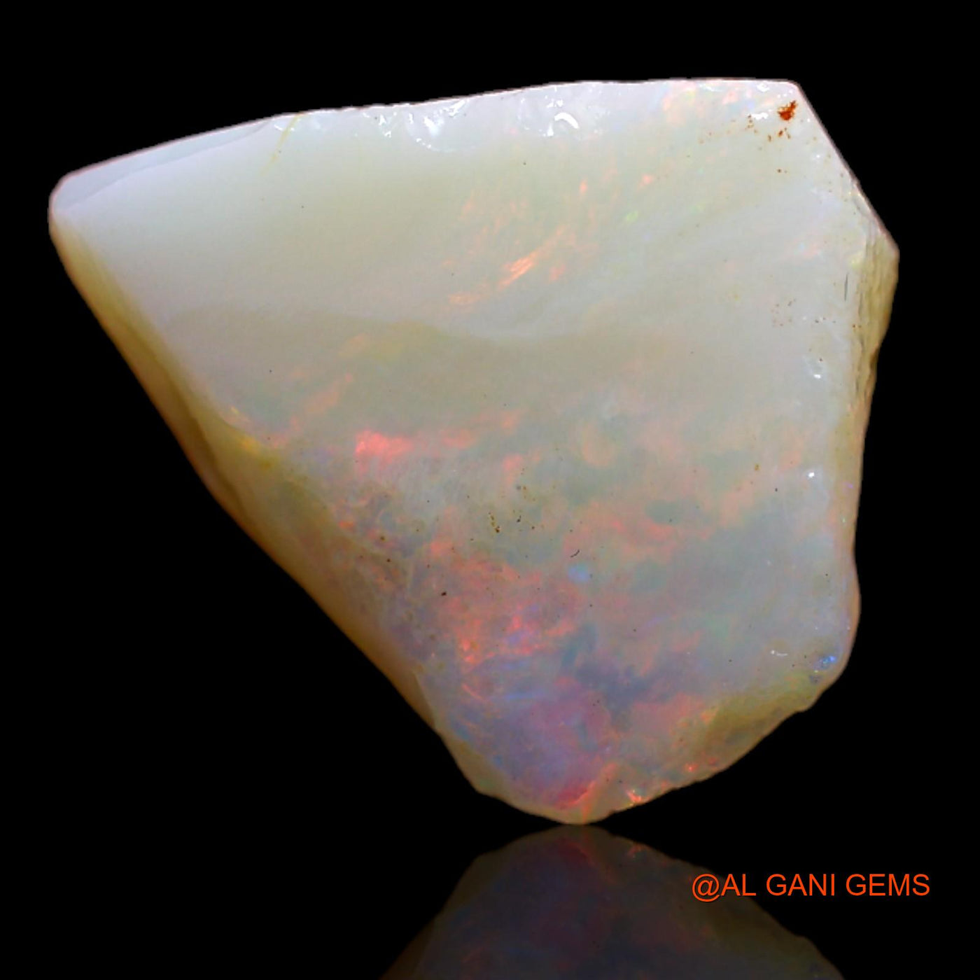 6.60 Cts Unheated Australian Fire Opal Loose Gemstone Fancy Rough Natural 15x14x6 mm RA-779