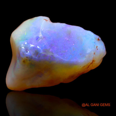 7.40 Cts Natural Australian Fire Opal Loose Gemstone Fancy Rough 16x12x7 mm RA-77