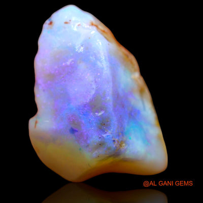 7.40 Cts Natural Australian Fire Opal Loose Gemstone Fancy Rough 16x12x7 mm RA-77
