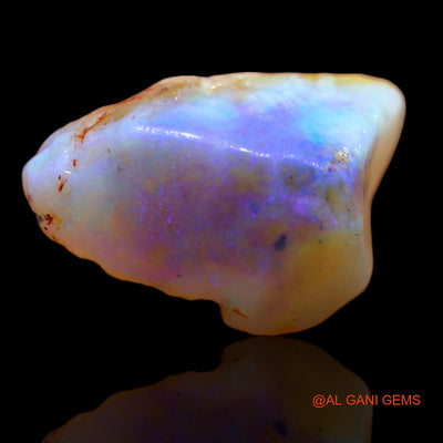 7.40 Cts Natural Australian Fire Opal Loose Gemstone Fancy Rough 16x12x7 mm RA-77