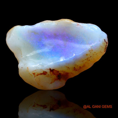 7.40 Cts Natural Australian Fire Opal Loose Gemstone Fancy Rough 16x12x7 mm RA-77
