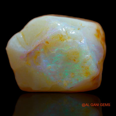 7.30 Cts Natural Australian Fire Opal Loose Gemstone Fancy Rough 13x11x6 mm RA-780