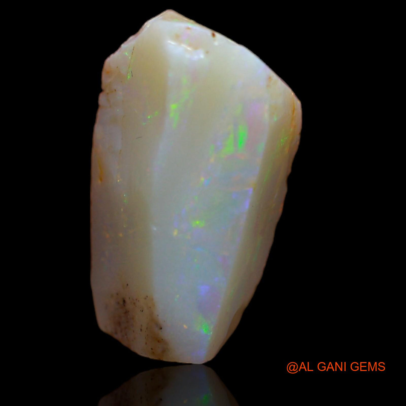 Natural Fire Opal Gemstone 4.80 Cts Loose Fancy Rough From Australia 15x8x5 mm RA-781