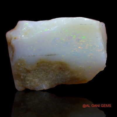 4.35 Cts Natural Australian Fire Opal Loose Gemstone Fancy Rough 14x10x4 mm RA-782