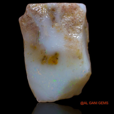 4.35 Cts Natural Australian Fire Opal Loose Gemstone Fancy Rough 14x10x4 mm RA-782